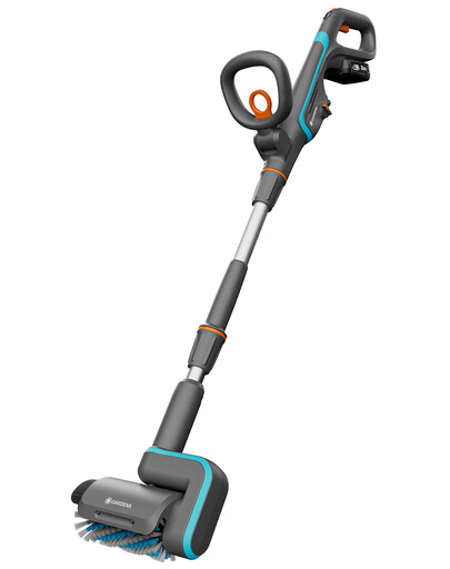 GARDENA Akku Terrassenbürste AquaBrush Universal 04/18V P4A mit Batterie