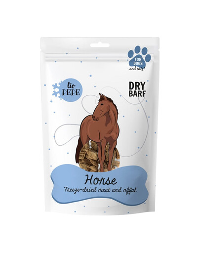PAKA ZWIERZAKA PEPE Freeze-dried gefriergetrocknete Pferdeleber 60g