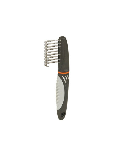TRIXIE Gartenschere mit gebogenen Zähnen mit rutschfestem Griff 19 cm