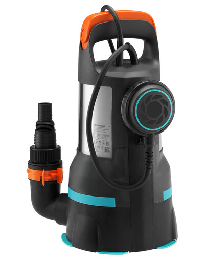 GARDENA 2-in-1-Tauchpumpe für sauberes oder schmutziges Wasser 15000
