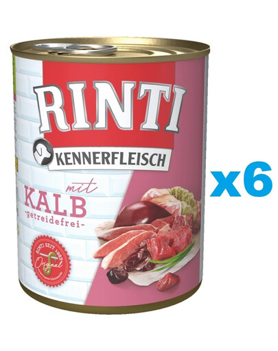 RINTI Kennerfleisch Kalbfleisch 6x400g