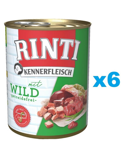 RINTI Kennerfleisch Wildbret 6x800g