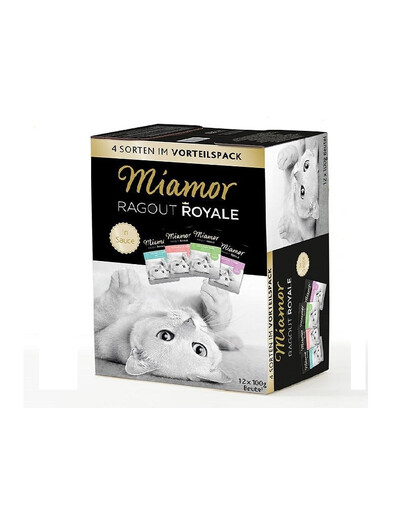 MIAMOR Ragout Royal Mix Beutel-Set in Sauce 12 x 100 g