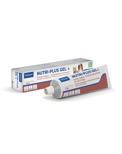 VIRBAC Nutri-Plus gel 120 g Energiehaltige Paste für Hunde und Katzen