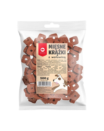 MACED Fleischscheiben mit Rindfleisch 500 g