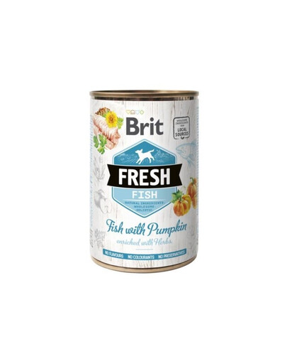 BRIT fresh fish with pumpkin 400 g