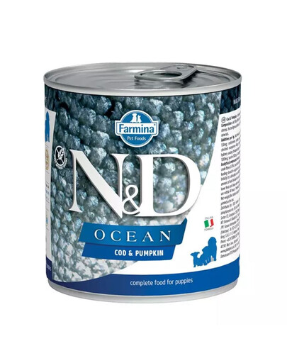 FARMINA N&D Oceean Dog Puppy Codfish, pumpkin 285 g
