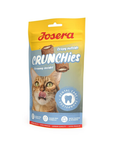 Crunchies Dental 60 g chrupiące przysmaki dla kotów na zęby