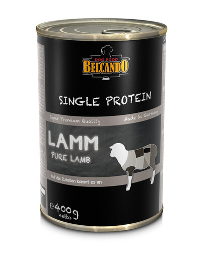 Single Protein Jagnięcina 400 g mokra karma dla psa