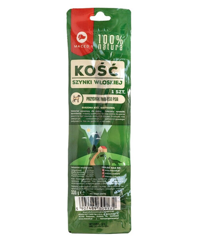 MACED 100% Natura Kość z szynki włoskiej 1 szt.