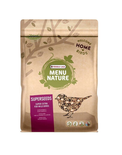 Superseeds 1kg - mieszanka nasion o wysokiej wartości odżywczej (konopie, murzynek, słonecznik, sezam)