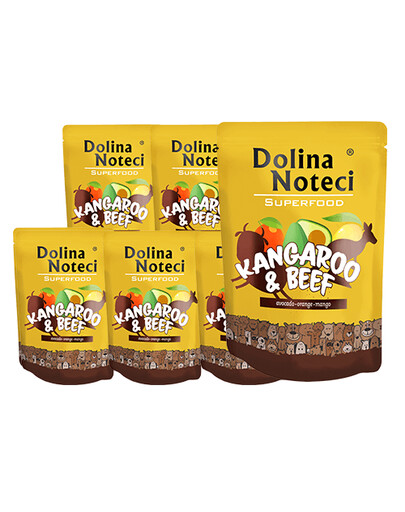DOLINA NOTECI SuperFood Kangur i wołowina 10x300 g