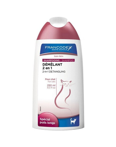 Szampon 2 w 1, dla kotów 250 ml