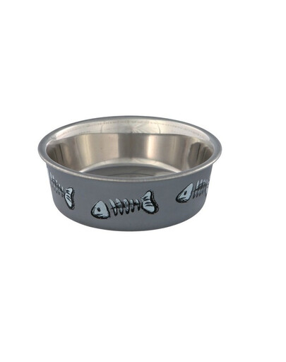 Miska metalowa z plastikową powłoką 0.3 l / 12 cm