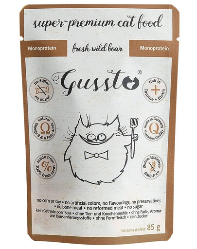 Cat Fresh Wild Boar mokra karma dla kotów dzik 85 g