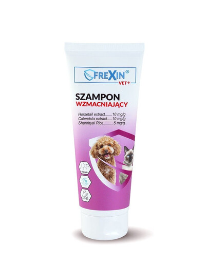 Szampon wzmacniający dla psów i kotów 220g