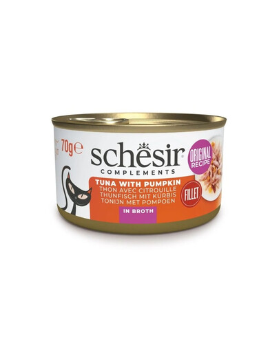 SCHESIR Tuńczyk z dynią w bulionie 70 g
