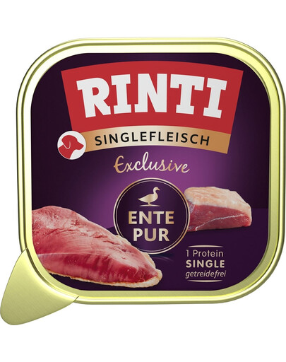 Singlefleisch Exclusive Duck Pure monobiałkowa karma z kaczką 150 g
