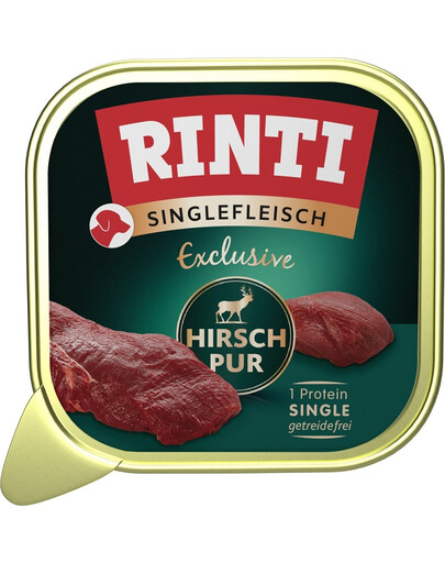 Singlefleisch Exclusive Venison Pure monobiałkowa karma z dziczyzną 150 g