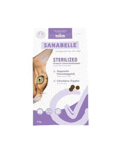 Sterilized 2 kg dla kotów sterylizowanych