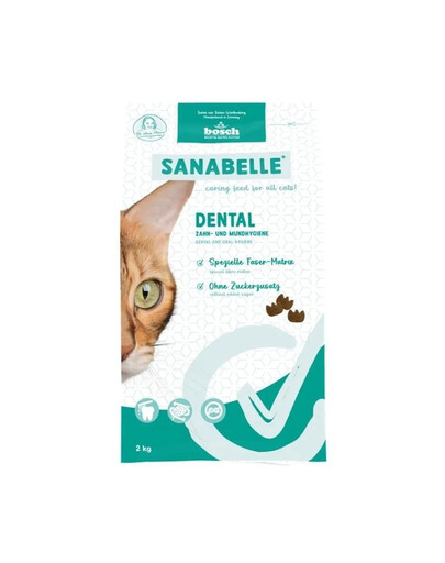 Dental 2 kg dla kotów wspomagająca pielęgnację zębów