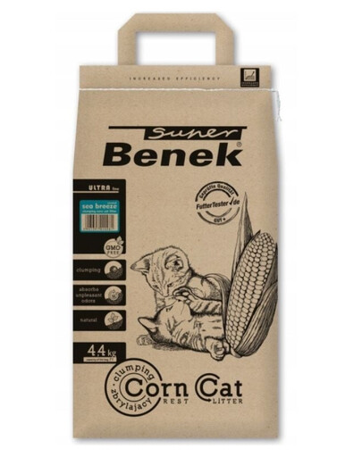 Super Corn Cat Ultra żwirek kukurydziany Morska bryza 7 l
