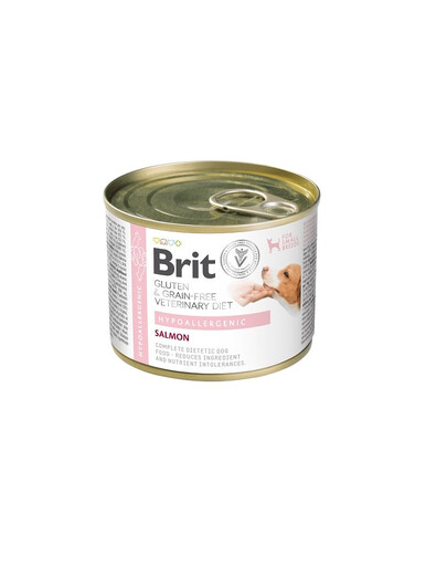 Veterinary Diet Grain Free Hypoallergenic 200 g łosoś z groszkiem dla psa z nietolerancją pokarmową