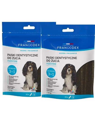 FRANCODEX Kauleisten S gegen Mundgeruch 2x228 g (30 St..)