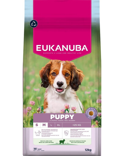 Puppy Small Medium Breeds Lamb Rice 12 kg sucha karma dla szczeniąt ras małych i średnich bogata w jagnięcinę i ryż
