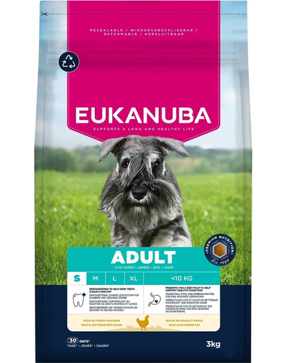 Adult Small Breeds Chicken 3 kg sucha karma dla psów ras małych bogata w świeżego kurczaka