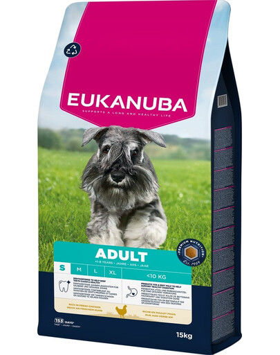 Adult Small Breeds Chicken 15 kg sucha karma dla psów ras małych bogata w świeżego kurczaka
