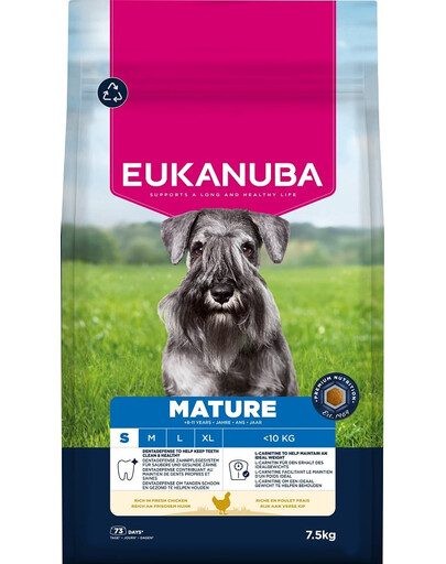 Mature Small Breeds Chicken 7,5 kg sucha karma dla dojrzałych psów małych ras bogata w świeżego kurczaka