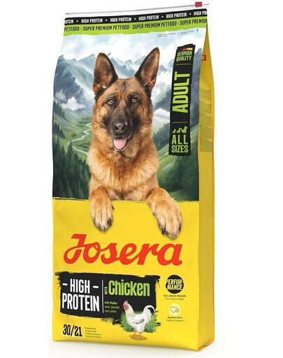 High Protein Adult Chicken 12,5kg wysokoenergetyczna karma dla psów sportowych i hodowlanych