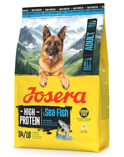 JOSERA High Protein Adult Sea Fish hochproteinreiches Futter für Hunde 3kg