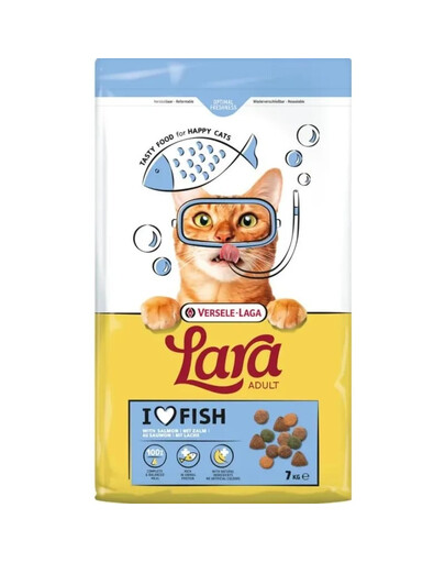 Lara Adult Salmon 7 kg z łososiem dla kotów