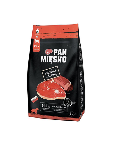 Wołowina z koziną M 3 kg