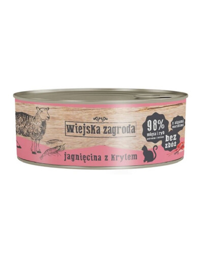 Adult Jagnięcina i kryl 85 g puszka dla kota