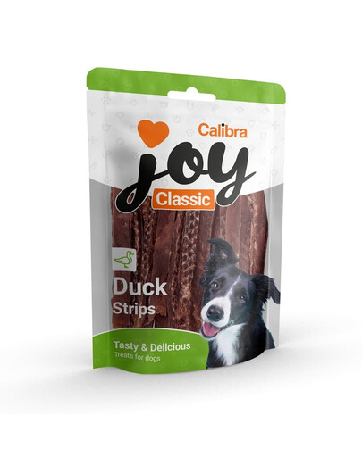 Dog Joy Classic Duck Strips 250 g półwilgotne paski z kaczki