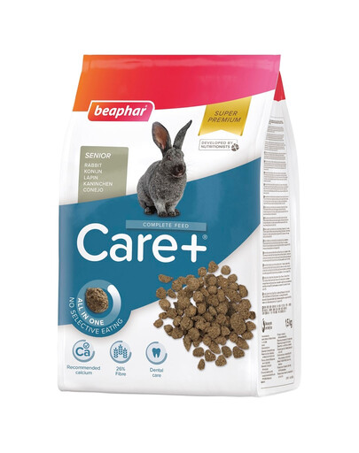 Care+ Rabbit Senior Pokarm Dla Królika Starszego 1,5 kg