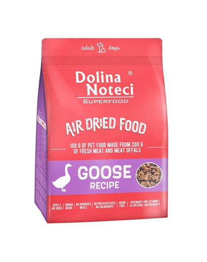 Superfood Danie z gęsi karma suszona 1 kg