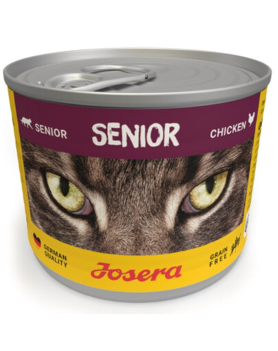 JOSERA Cat Senior Nassfutter für ältere Katzen 6 x 200g