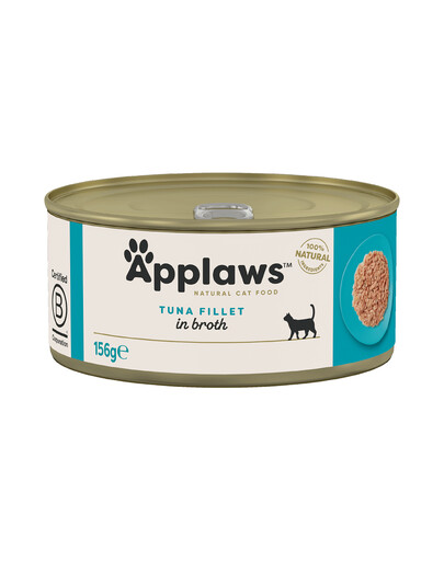 APPLAWS Cat Adult Tuna Fillet in Broth filet z tuńczyka w bulionie 156 g