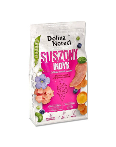 Premium Suszony indyk karma dla psa 9 kg