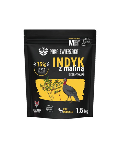 PAKA ZWIERZAKA Seventh Heaven Karma sucha Indyk z maliną dla psa 1,5 kg