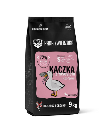 PAKA ZWIERZAKA Seventh Heaven Karma sucha Kaczka z łososiem dla szczeniąt S 9 kg