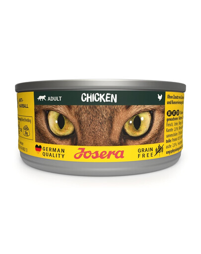 JOSERA Adult Chicken Nassfutter mit Huhn für adulte Katzen 85g