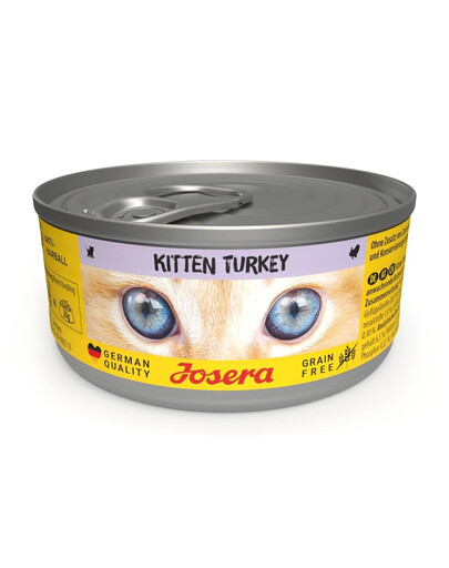 Kitten Turkey 85g mokra karma dla kociąt z indykiem