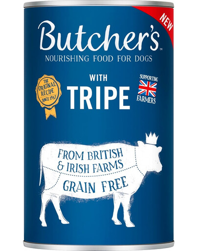 BUTCHER'S Nassfutter Rinderpansen Pastete für Hunde 1200g