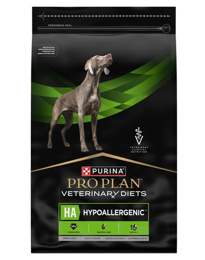 PRO PLAN Veterinary Diets Canine HA Hypoallergenic 7 kg dla psów z problemami układu pokarmowego