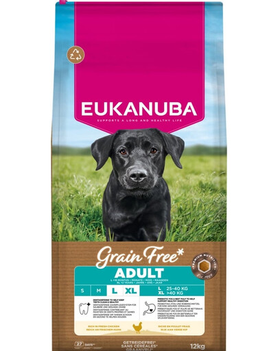 Grain Free Adult Large Chicken 12 kg bezzbóżowa karma dla psów dużych ras z kurczakiem